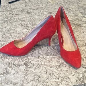 Elegant Red Women's Pumps